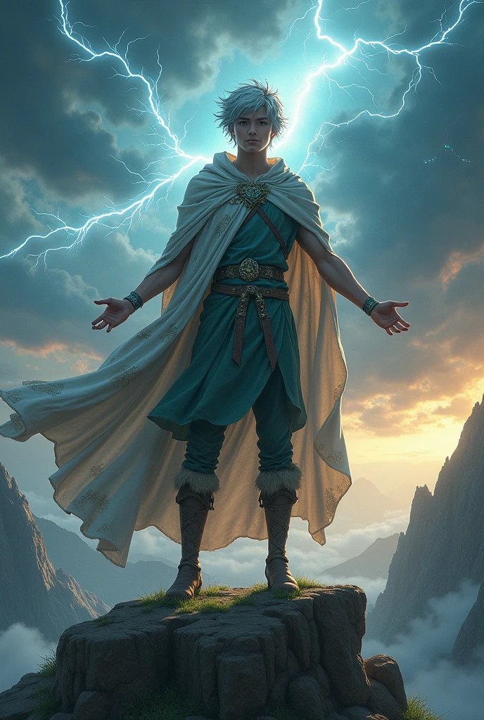 Create a very powerful character never created that is a age male