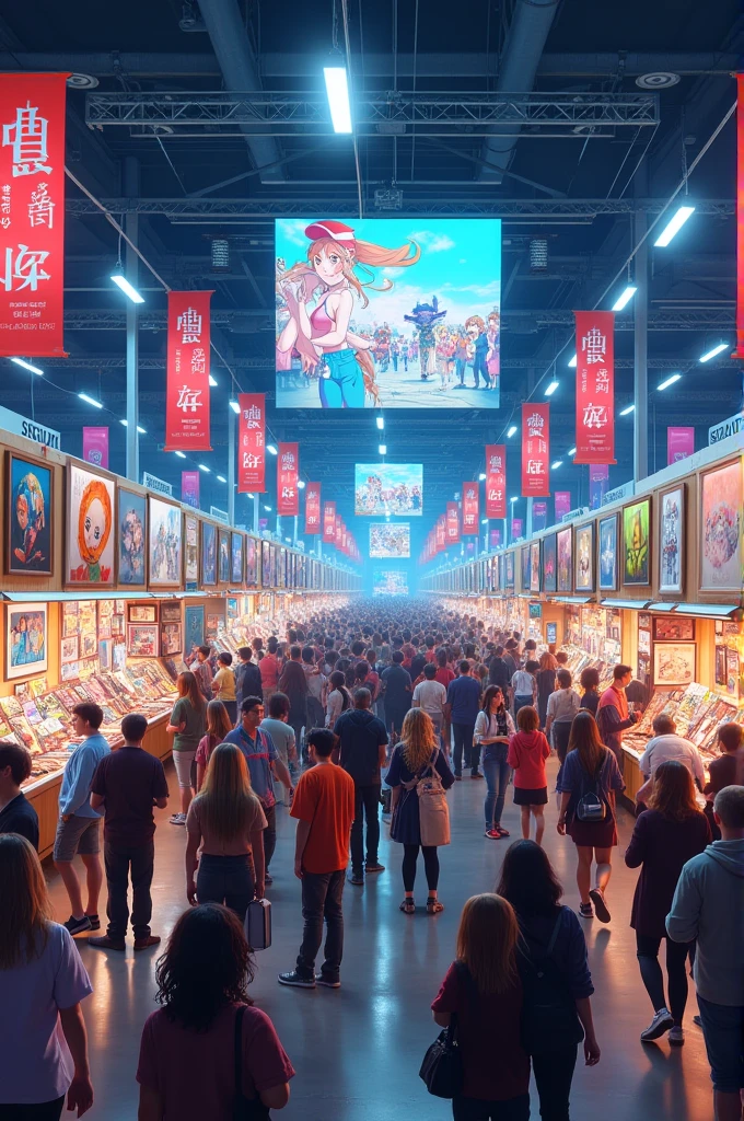 Anime Expo with anime animation