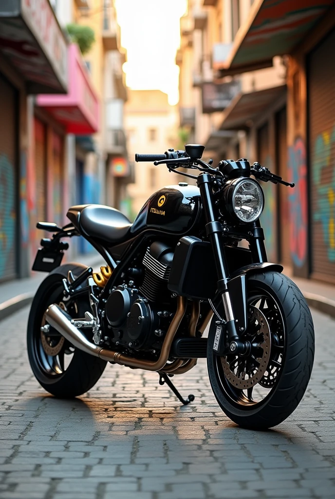 Italika ft150 with double piston engine