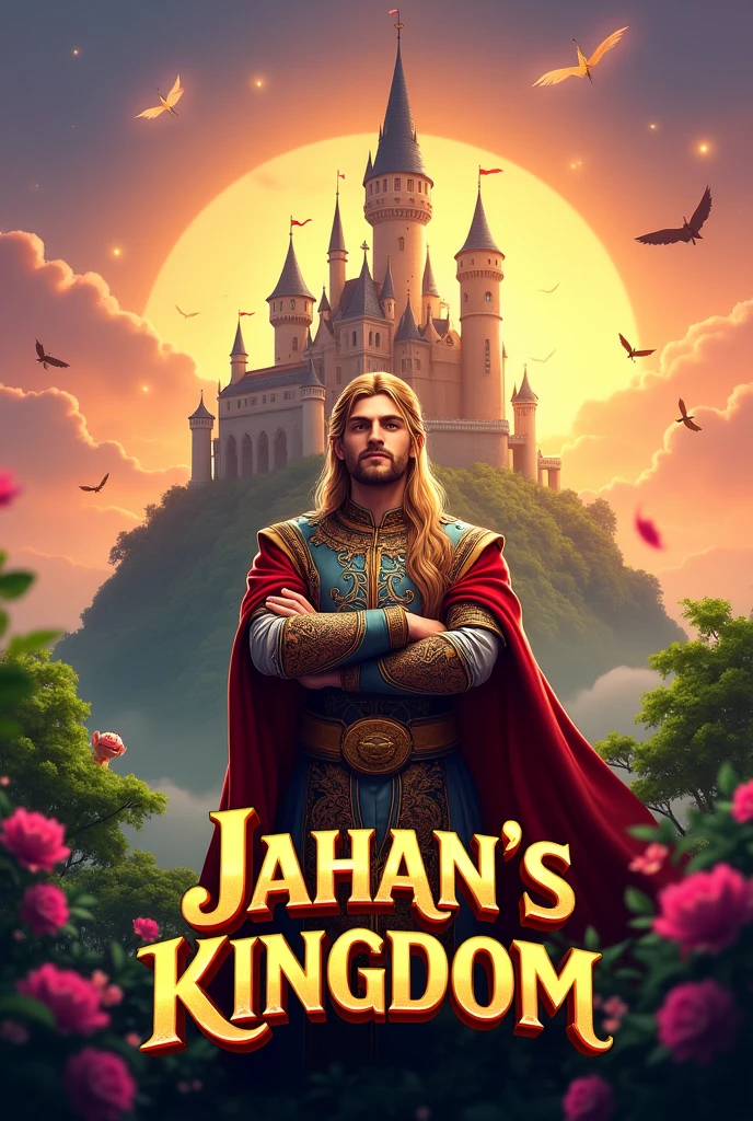 Creat a Youtube banner. this name "Jahan's Kingdom"