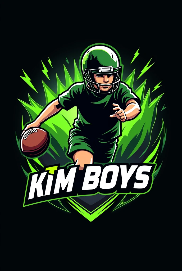 Logo for football team named KTM Boys 