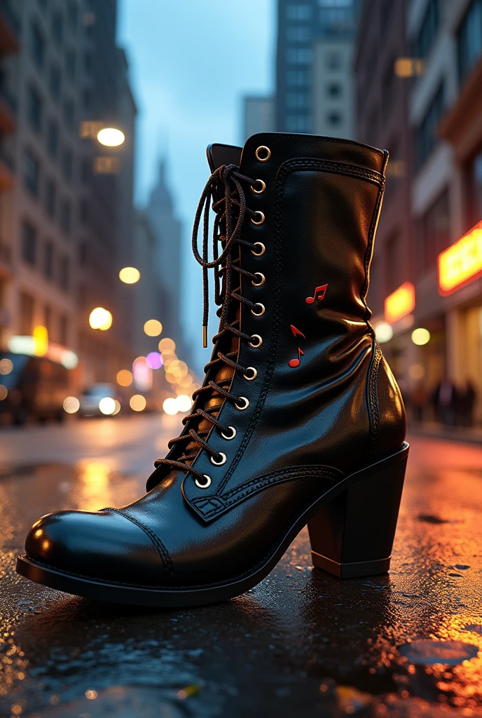 Boot style letter B
