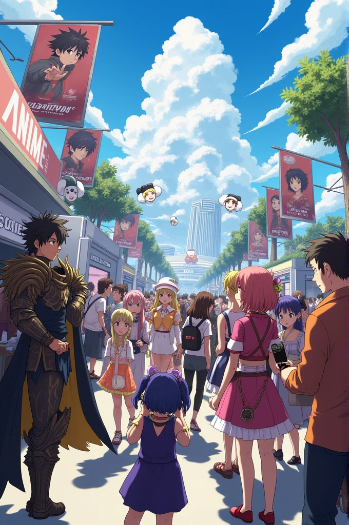 Anime Expo with anime animation