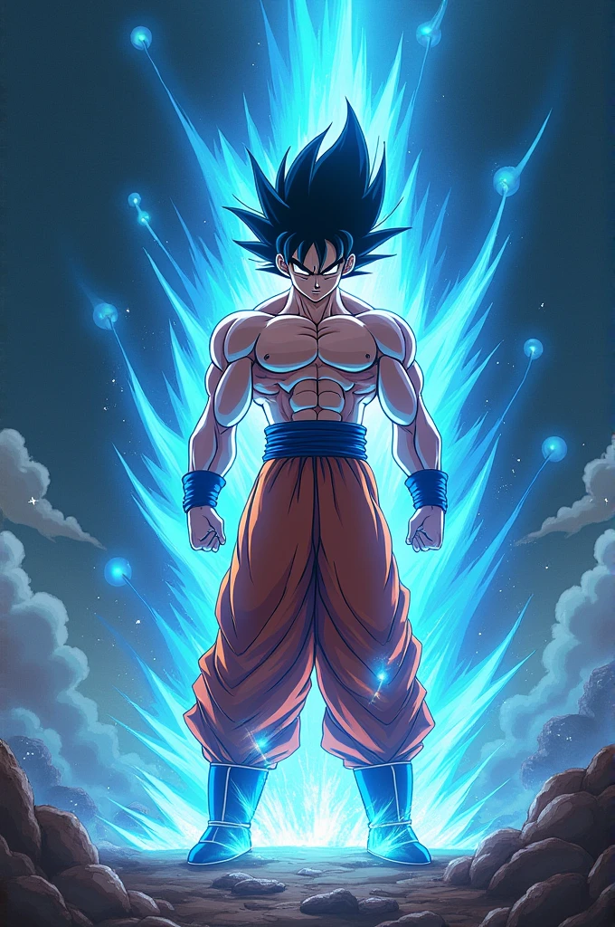 Create naked goku