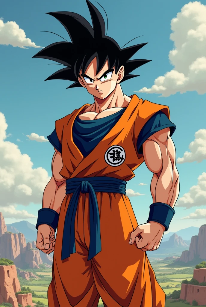 Create goku with his penis out 