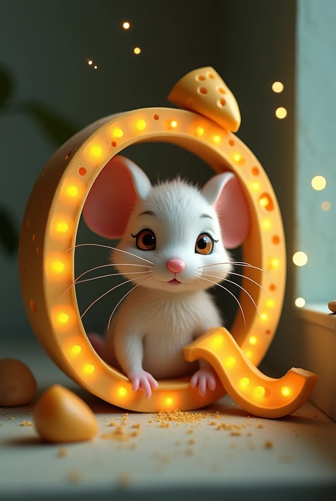 Chữ Q phong cách Quiet as a mouse