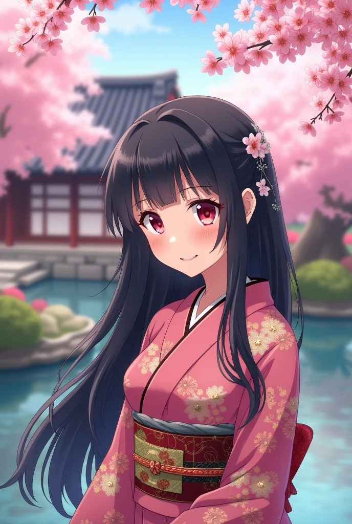 Cute Japanese girl with big boobs