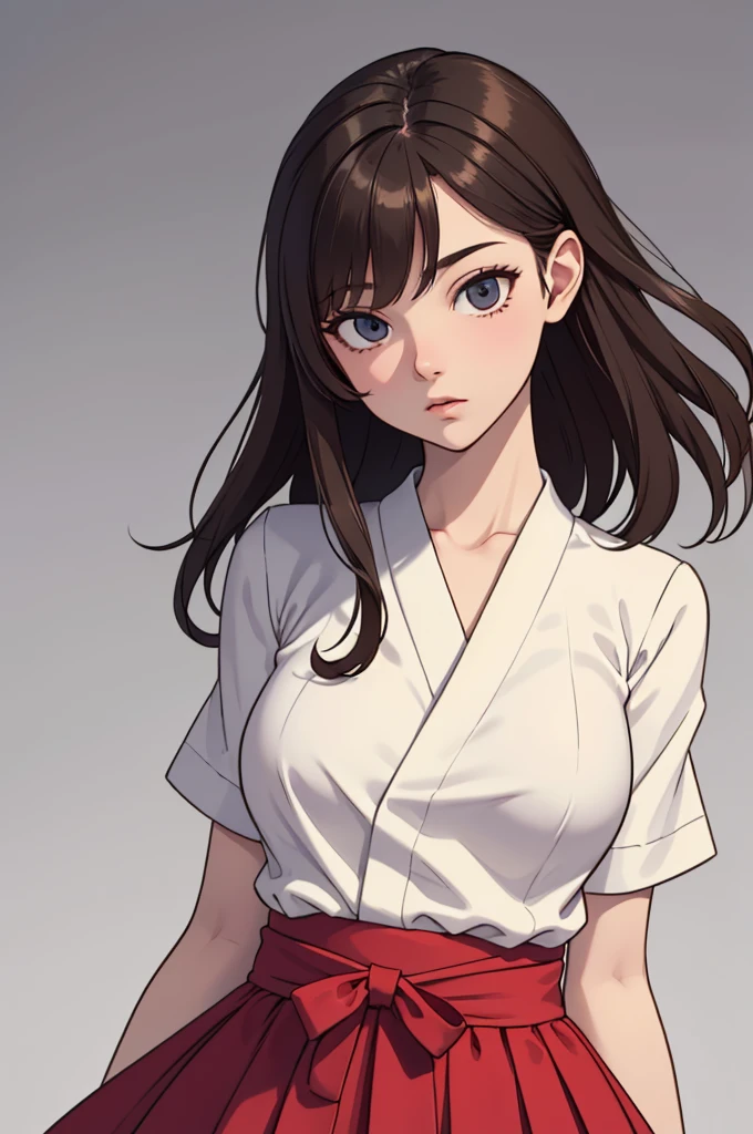 (((masterpiece, best quality, ultra highres, 1 girl, solo, no background))), super detailed skin and face and eyes and finger, beautiful japanese woman, small breasts:1.5, skinny, light brown hair, very short mush hair, cowboy shot, white background, 2D anime, boyish, expressionless, Various clothes, Various poses, Please draw the entire character within the frame, ensuring that the head, arms and legs are not cut off, with the character positioned centrally, female genitals visible through tight clothing,