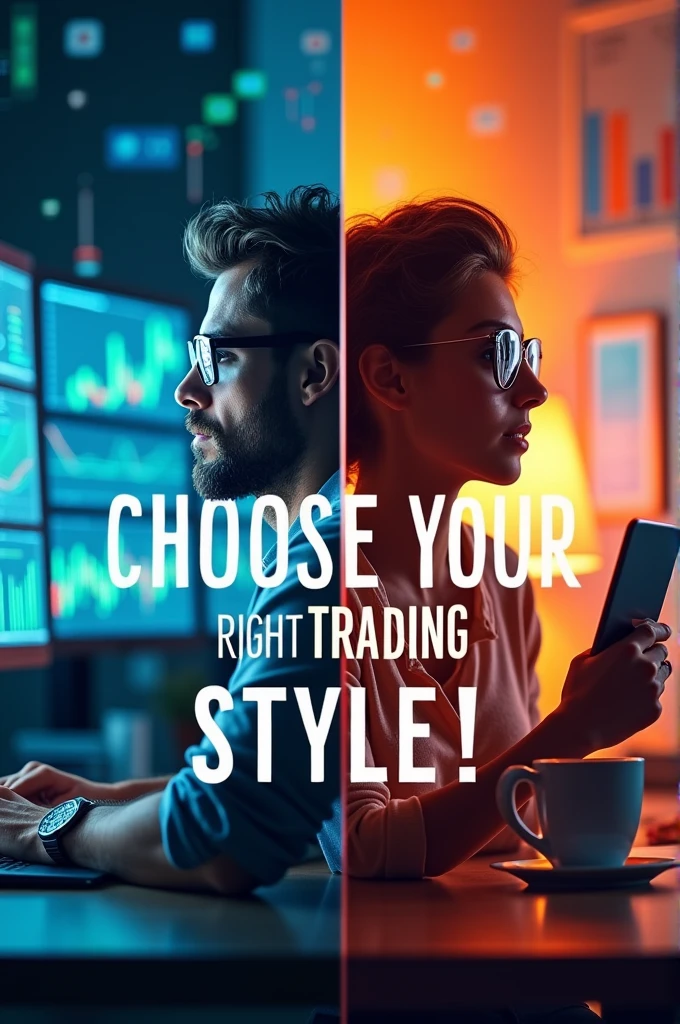 YouTube thumbnail: select right trading style 