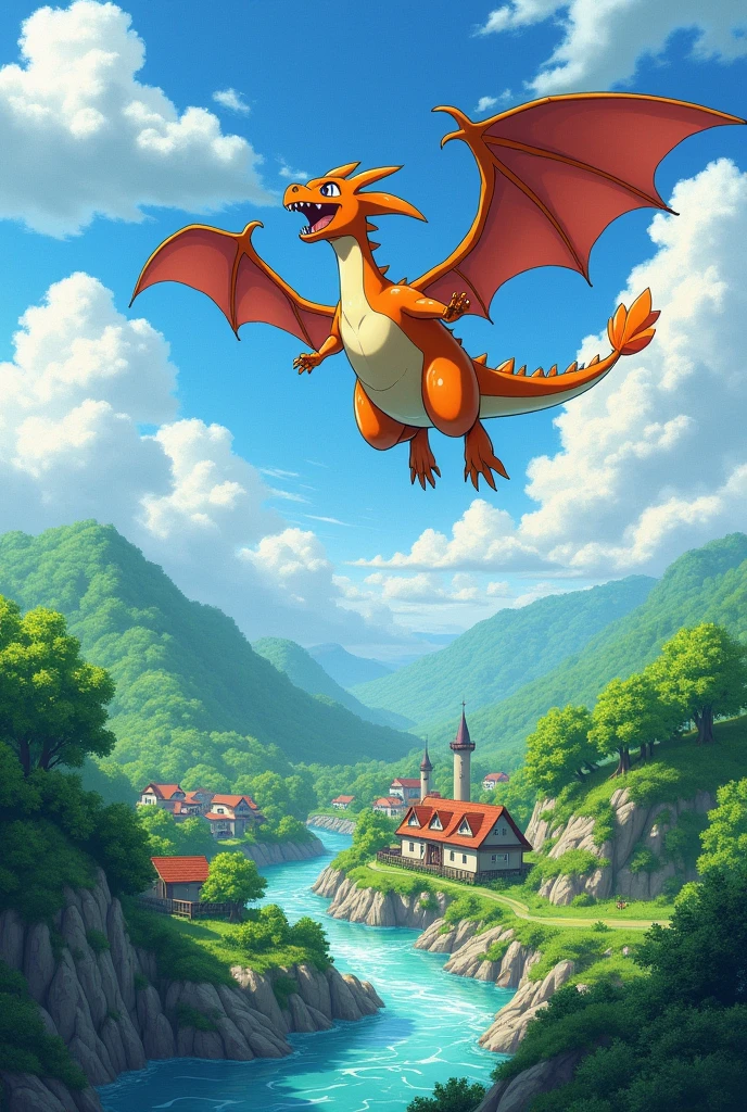 Ghibli Pokemon　Charizard