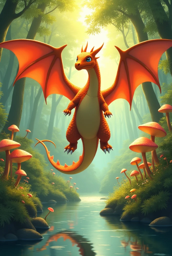 Ghibli Pokemon Charizard More real