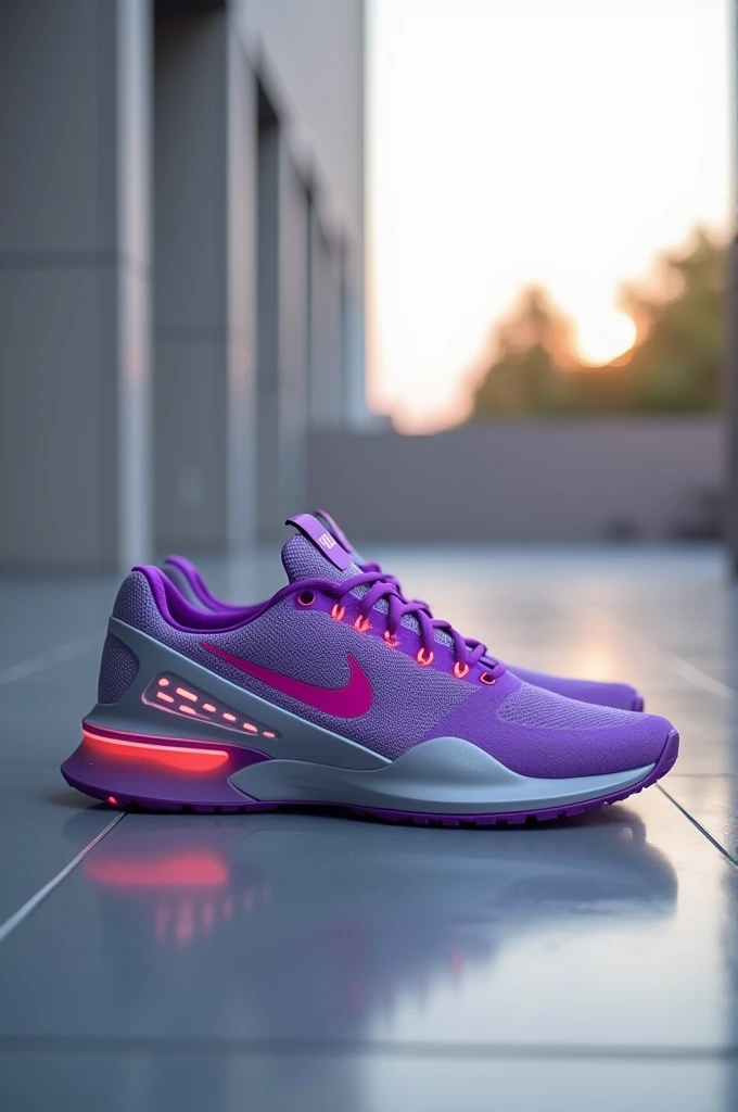 Nike shoes with a Dyson vacuum cleaner design