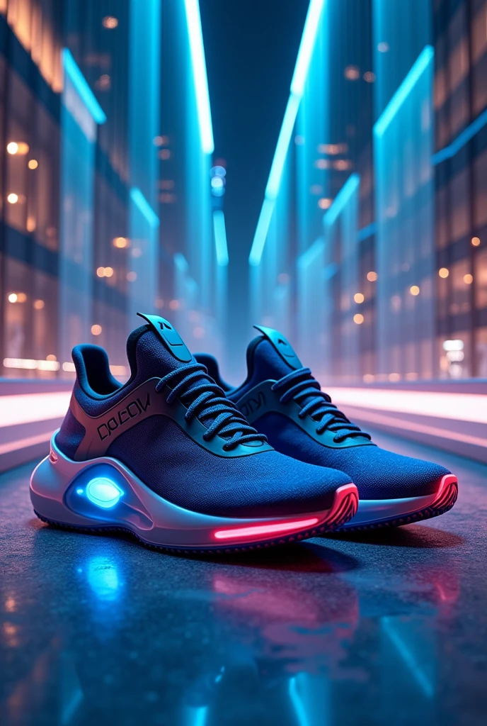 Shoes with a design inspired by a Dyson vacuum cleaner, with a cool twist that's unique and different from the others.