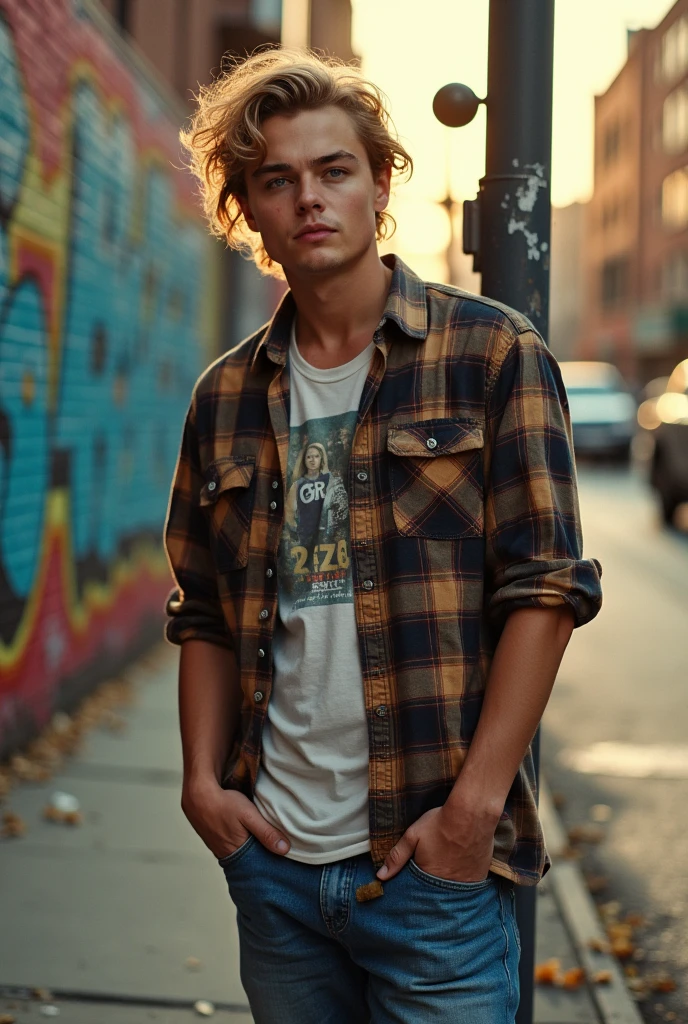 Leonardo DiCaprio in his youth