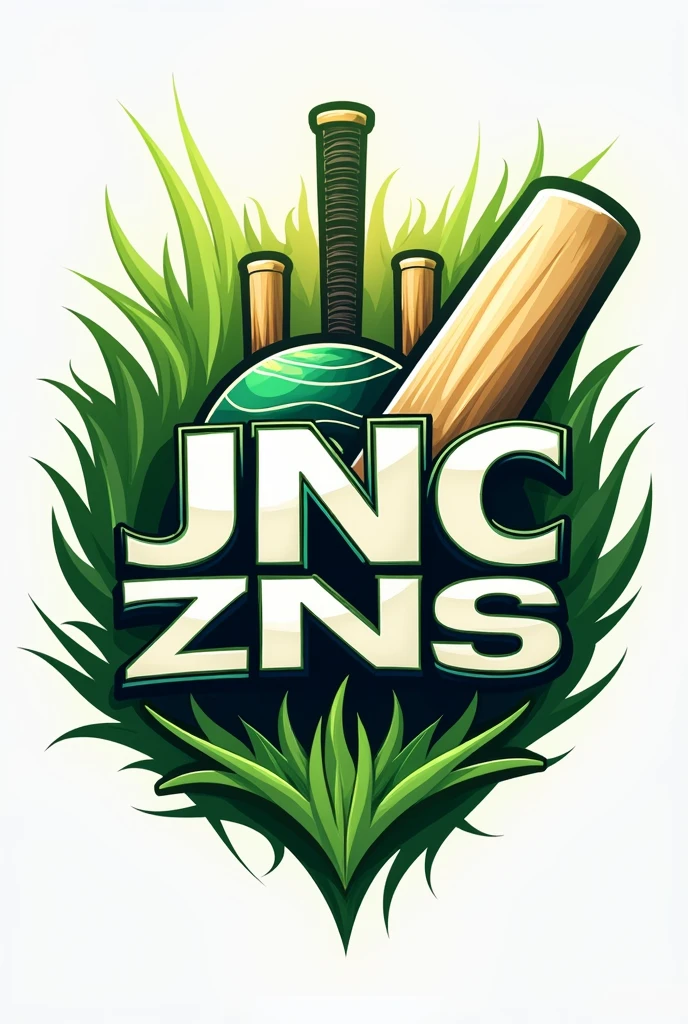 Professional cricket tournament logo with text wrapped "JNC" 
.
