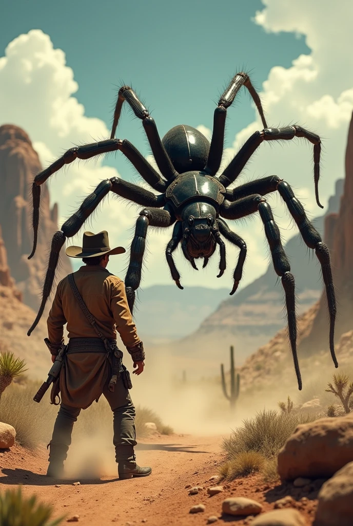 Big Spider kills one Cowboy 