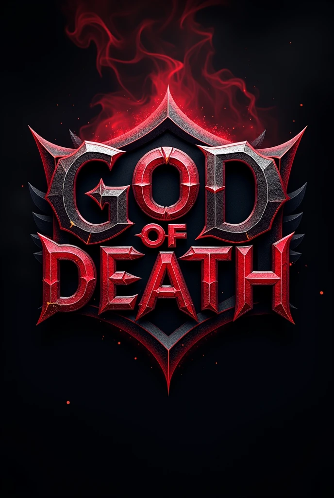 Make a logo that says God Of Death in big size for esports gaming