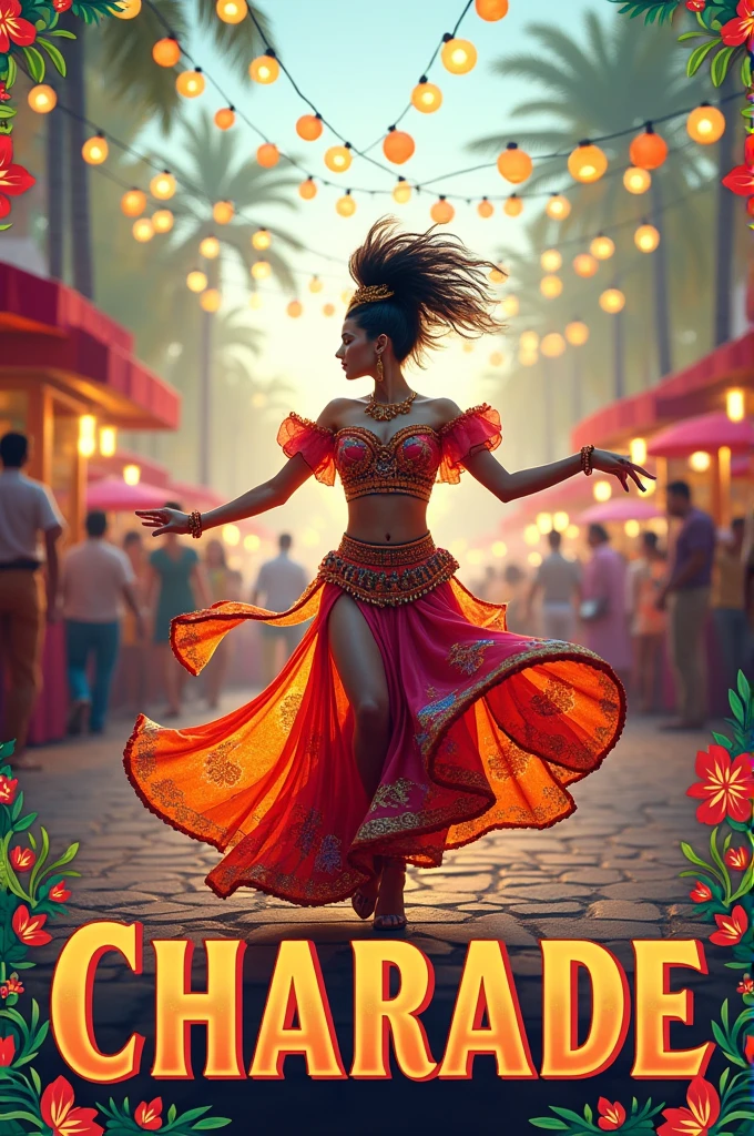 ｢Charade｣A cultural festival poster with the theme