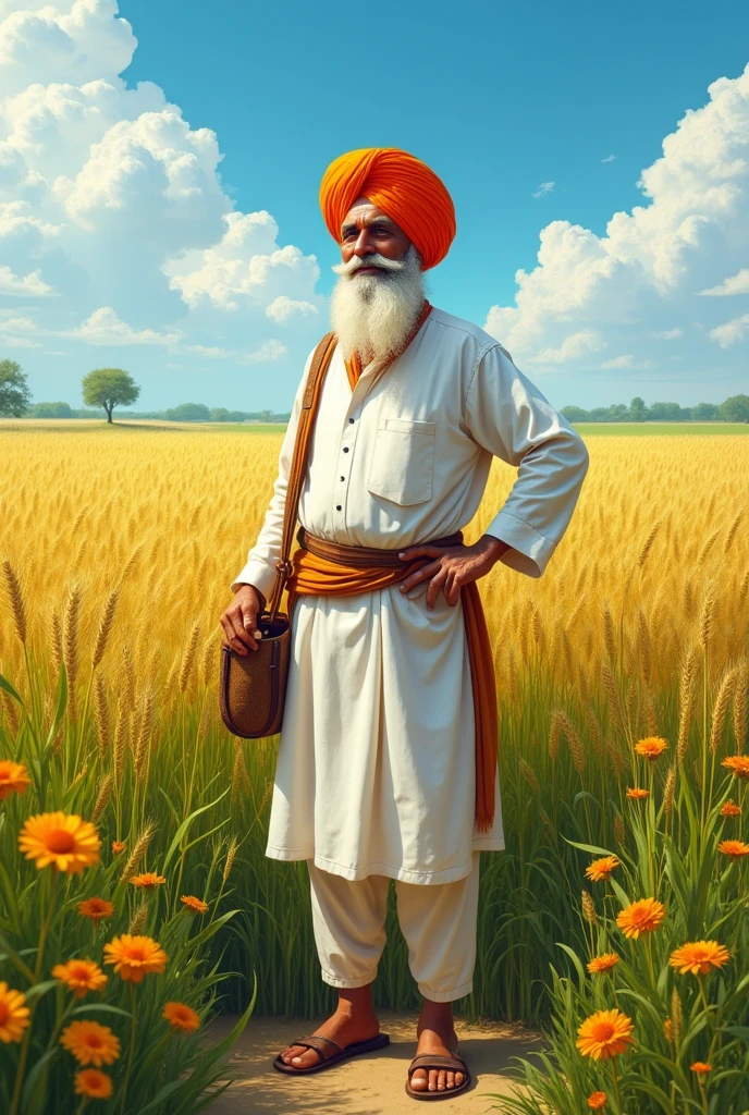 One Punjabi farmers