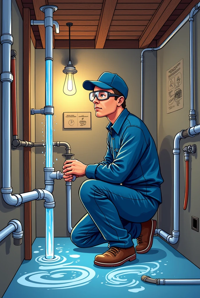 Illustration of Backsiphonage in plumbing