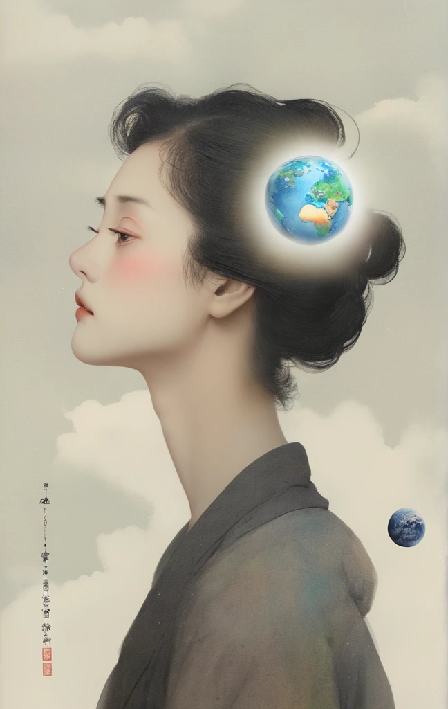 We are all alone、Looking up at the sky with the naked eye、{{Specially shaped head、Faces of the Planets}}、Invaded、