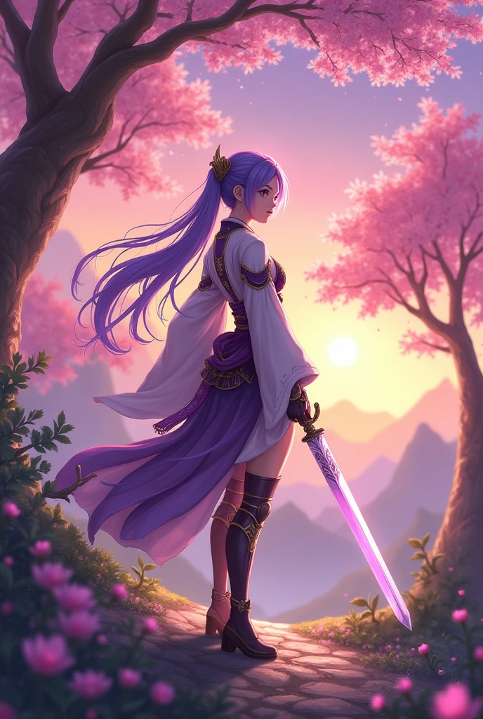 Sumire from game guardian tales