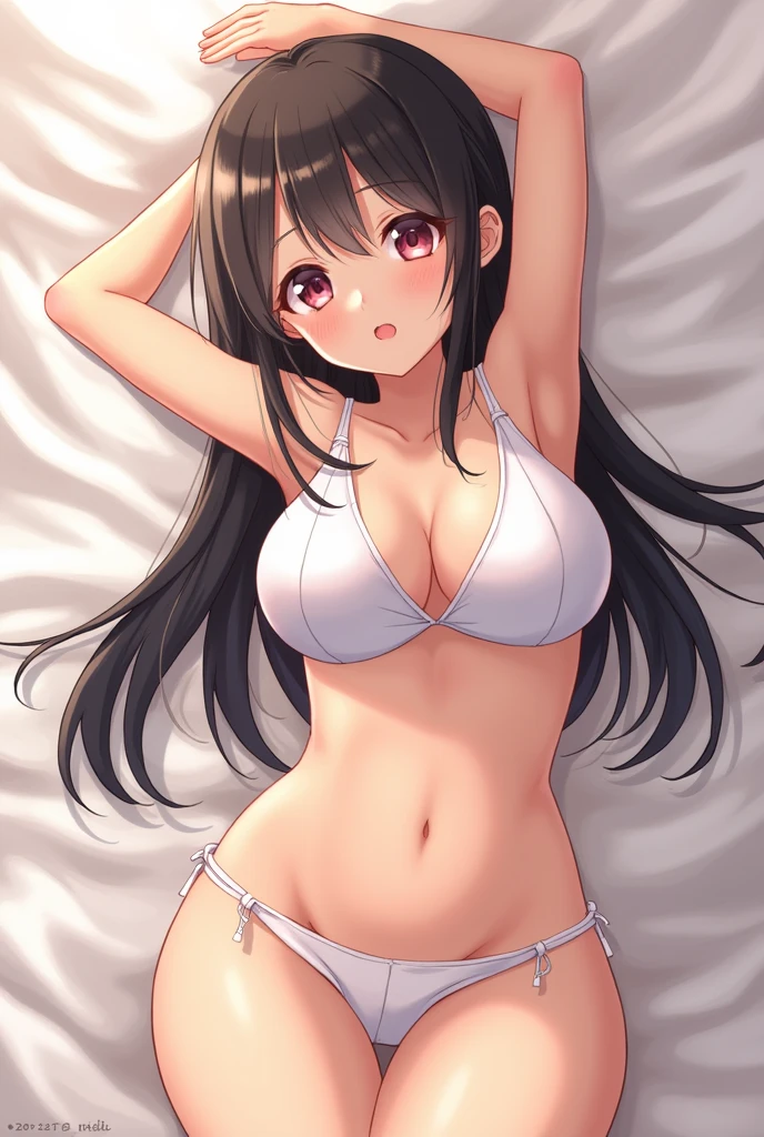Cute anime girl naked