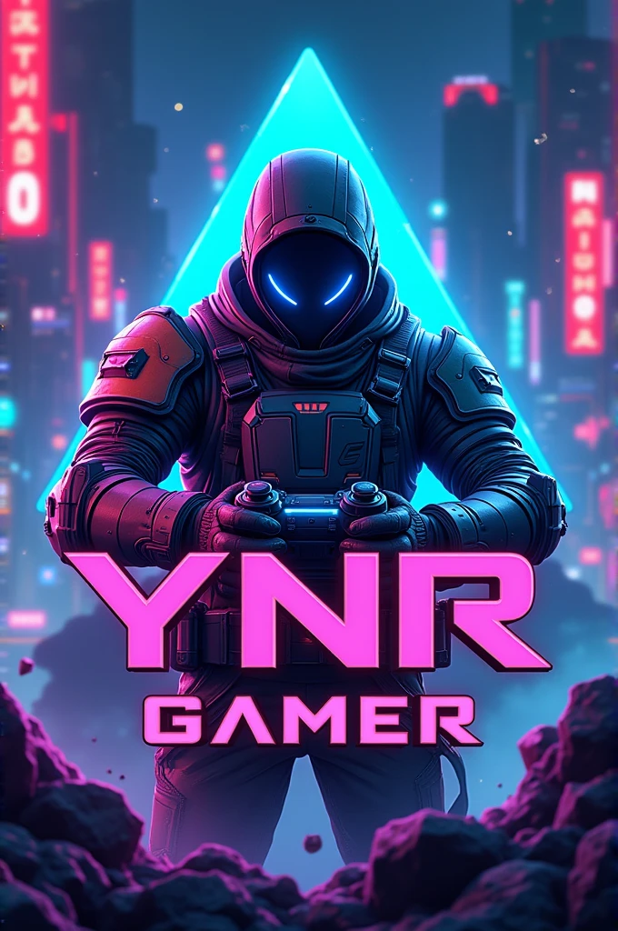 Make YouTube banner for gaming name ‘YNR GAMER’