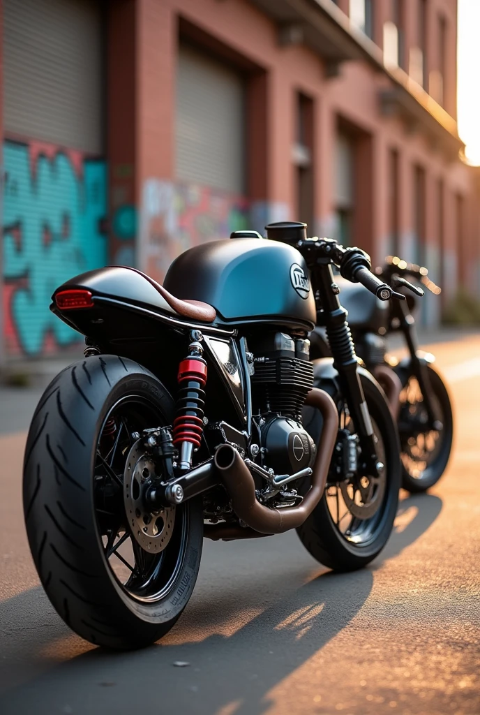 Benelli tnt 135 custom cafe racer and bobber motorcycles