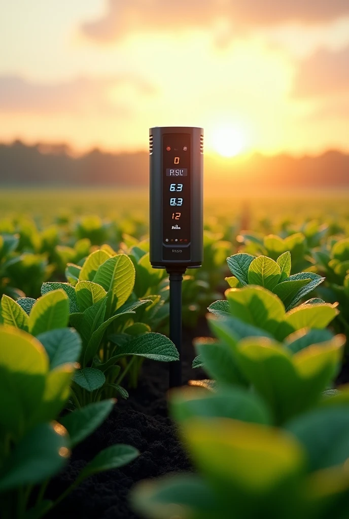 Water flow detector for crop fields which will detect water flow
