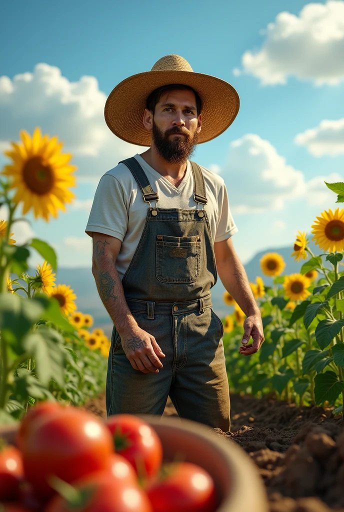 Messi as a Farmer

