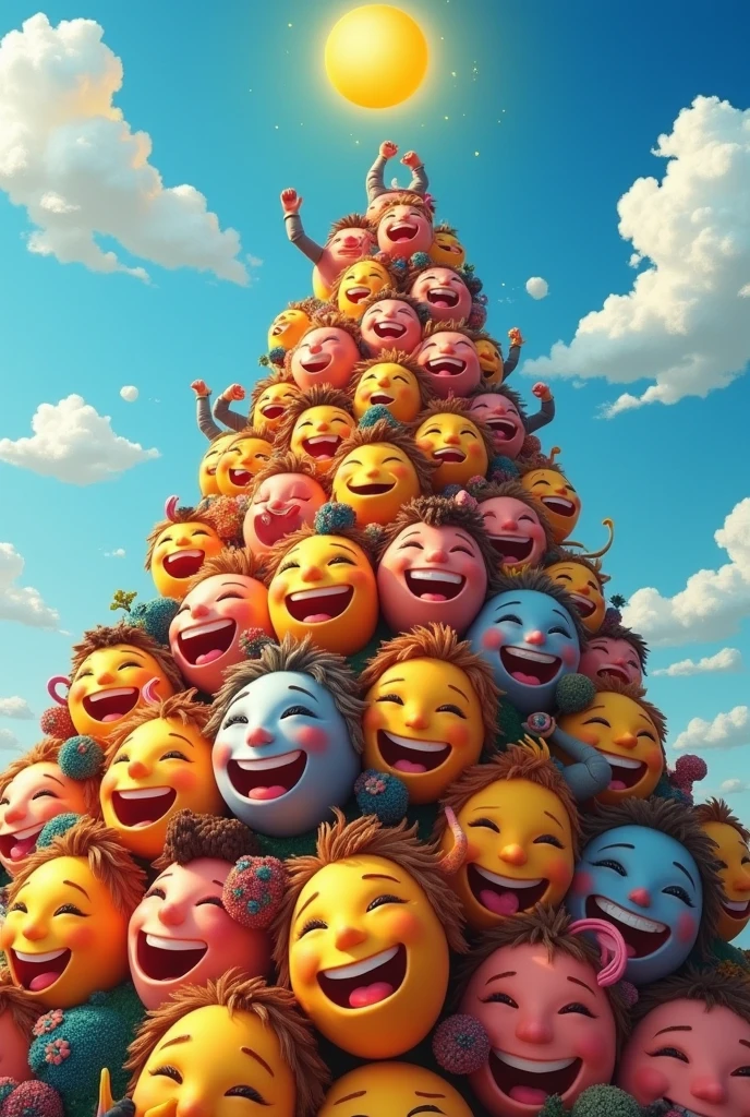 Mountain of Smiling bodies