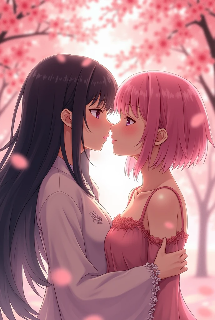 Lesbian、Eros、Japanese face、Anime Style