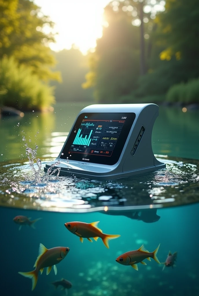 A water monitoring using ultasonic wave.