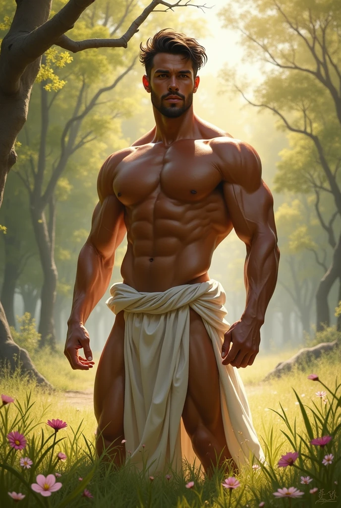 Male nudity penis muscle
