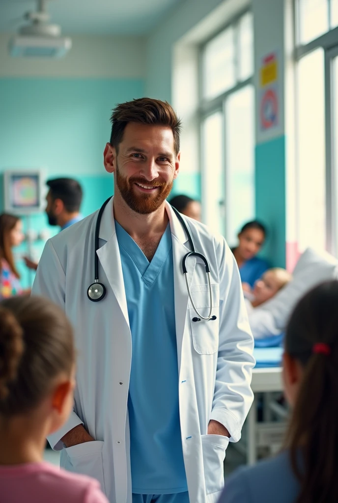 Messi as a doctor