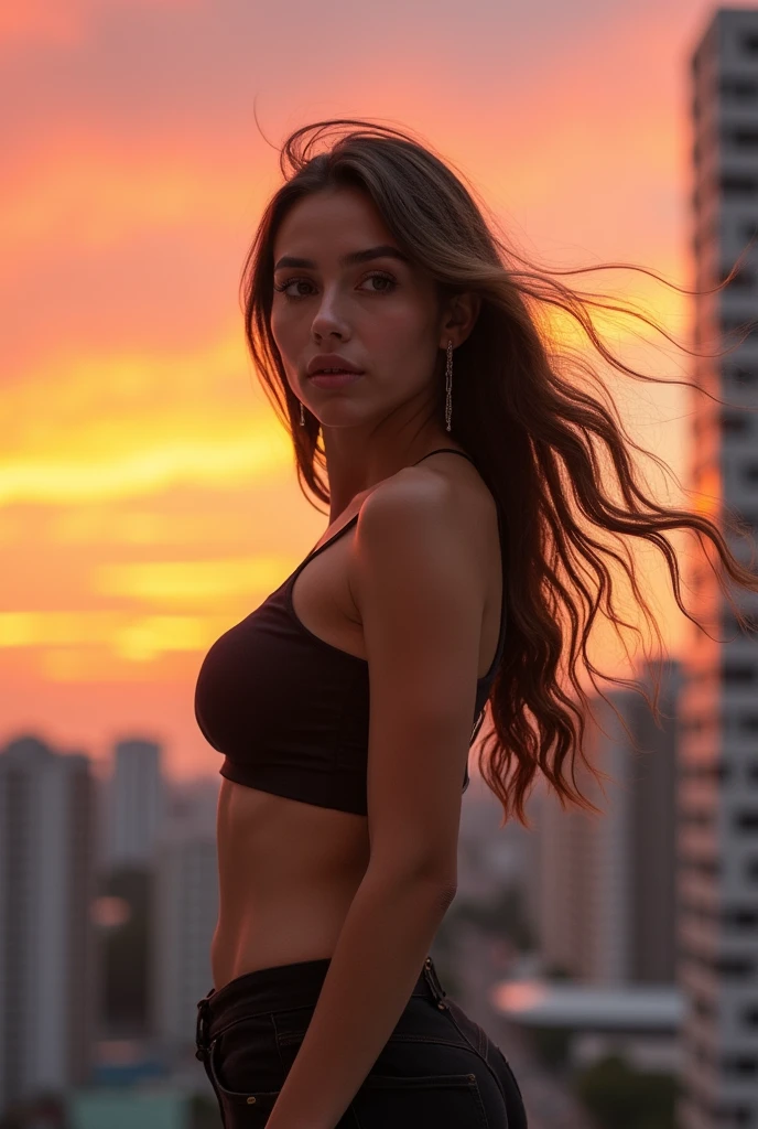 38 inch chest, 29 Inch body and 42 inch buttok create a girl photo