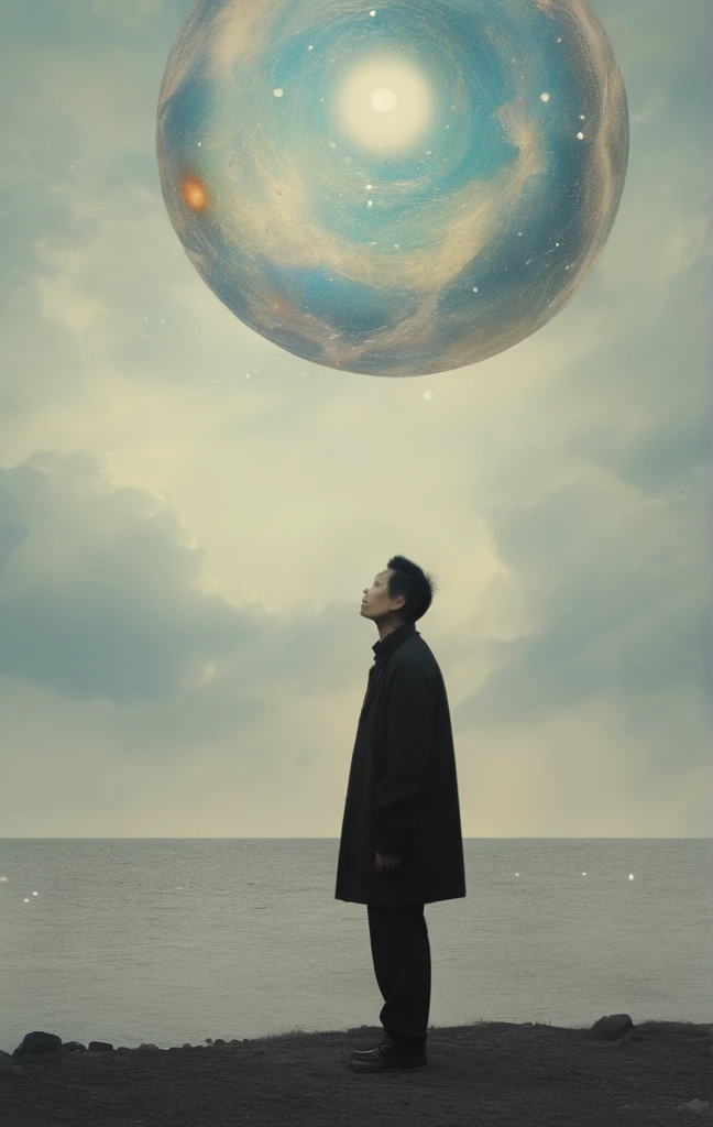 We are all alone、Looking up at the sky with the naked eye、{{Specially shaped head、Faces of the Planets}}、Invaded、