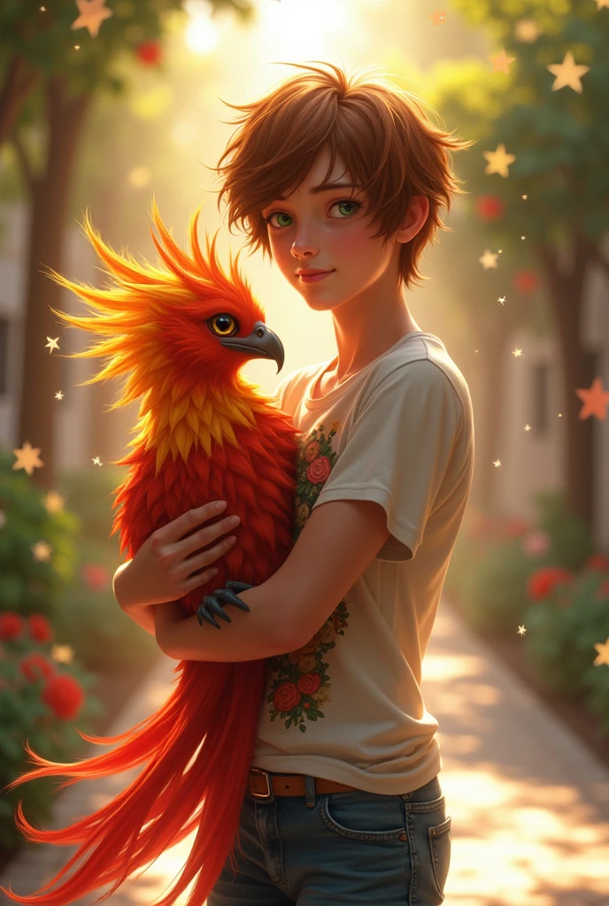 High school student who handles phoenixes