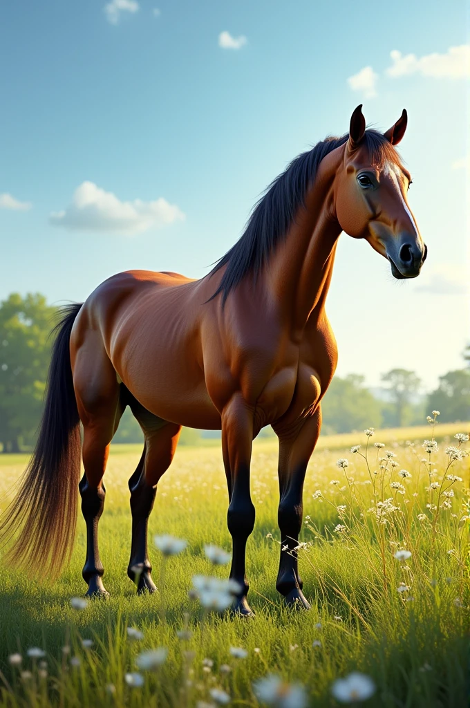 What is a horse's penis like?