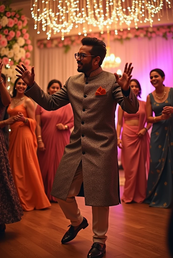 Create a Meme on Uddhav Thackeray's son tejas Thackeray dances at Ambani sangeet