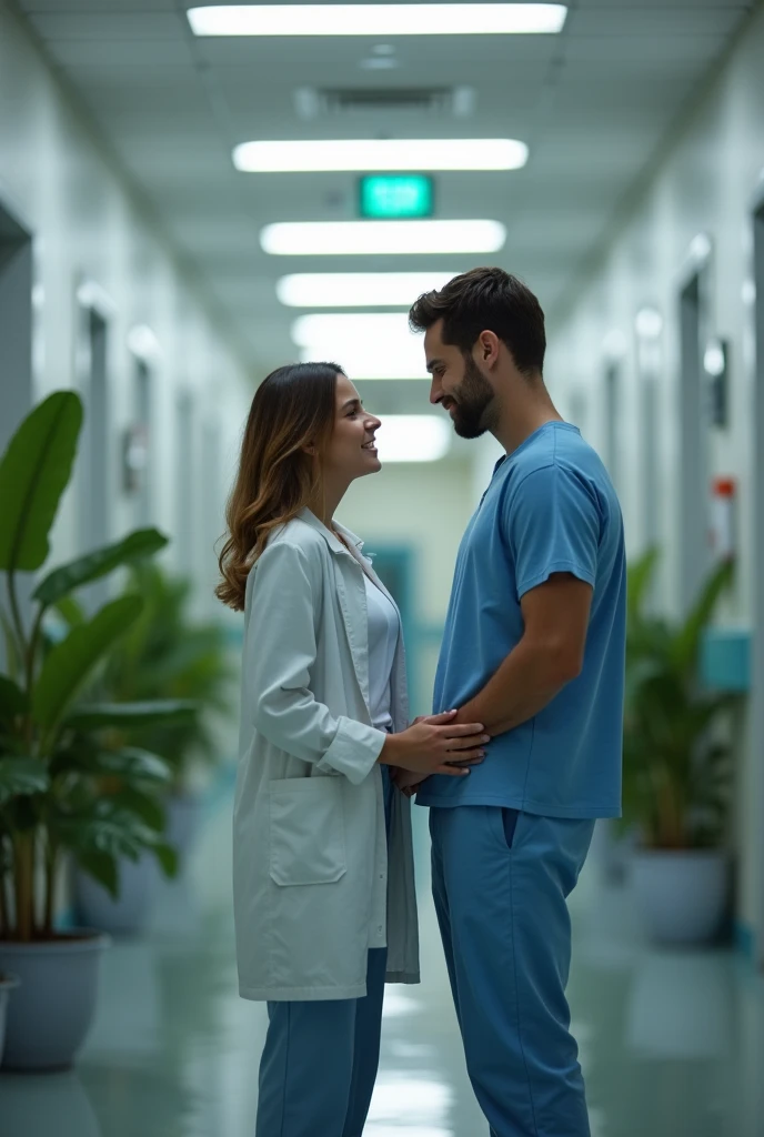 My future wife took me to the hospital. I am 38 years old.，Good looking，Young and beautiful