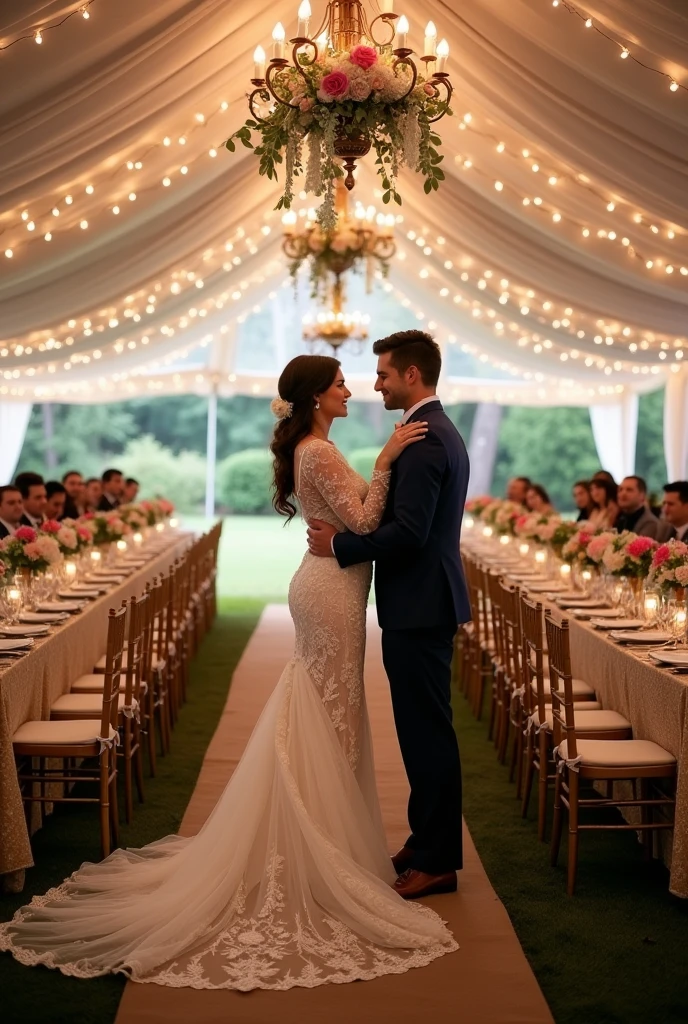 A luxurious wedding