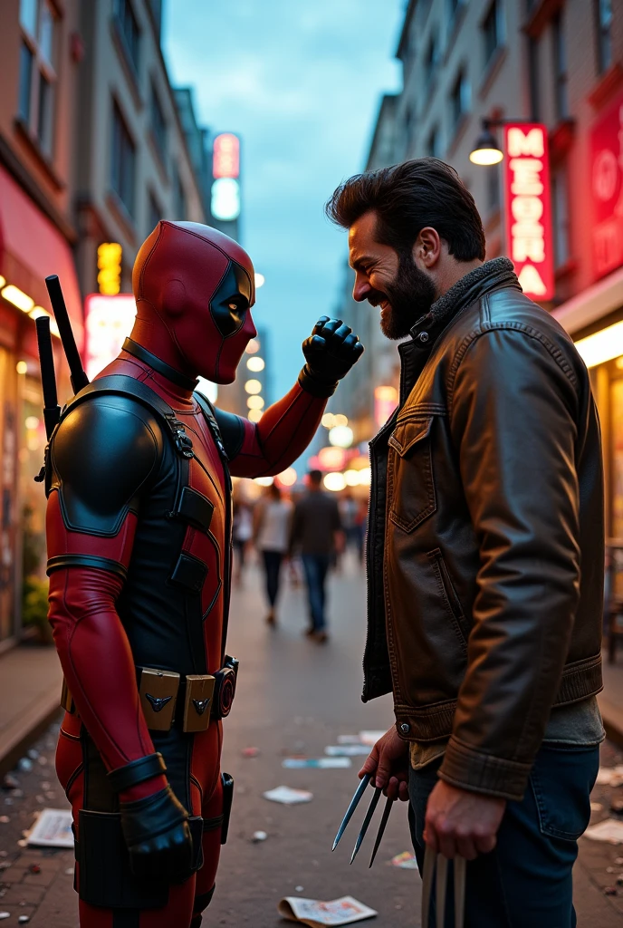 Deadpool sờ vào cu worlverine 