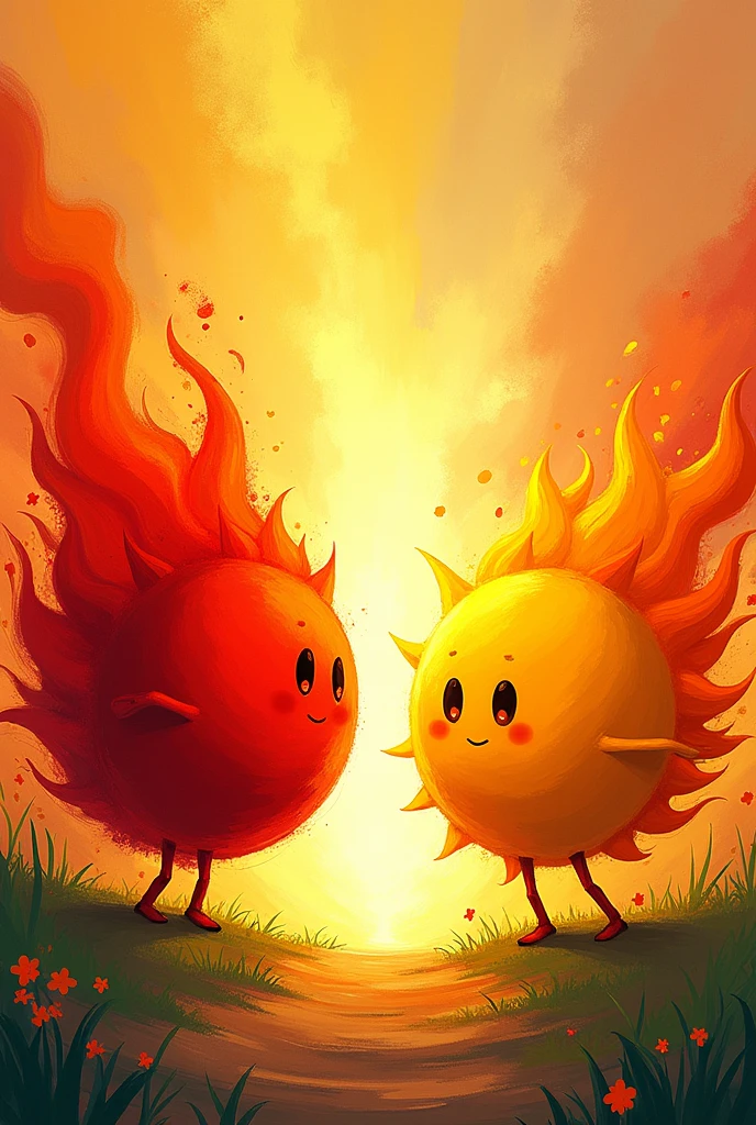 Yellow vs red