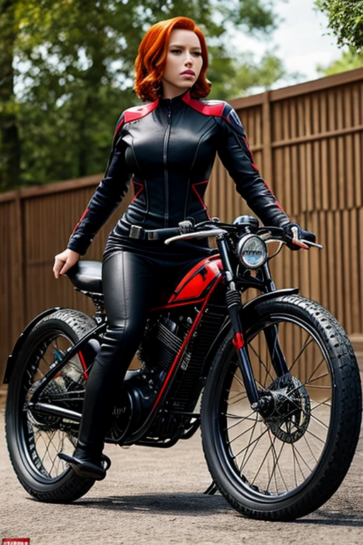 Black widow en bikin