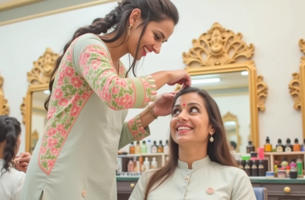 Similar image for Indian salon