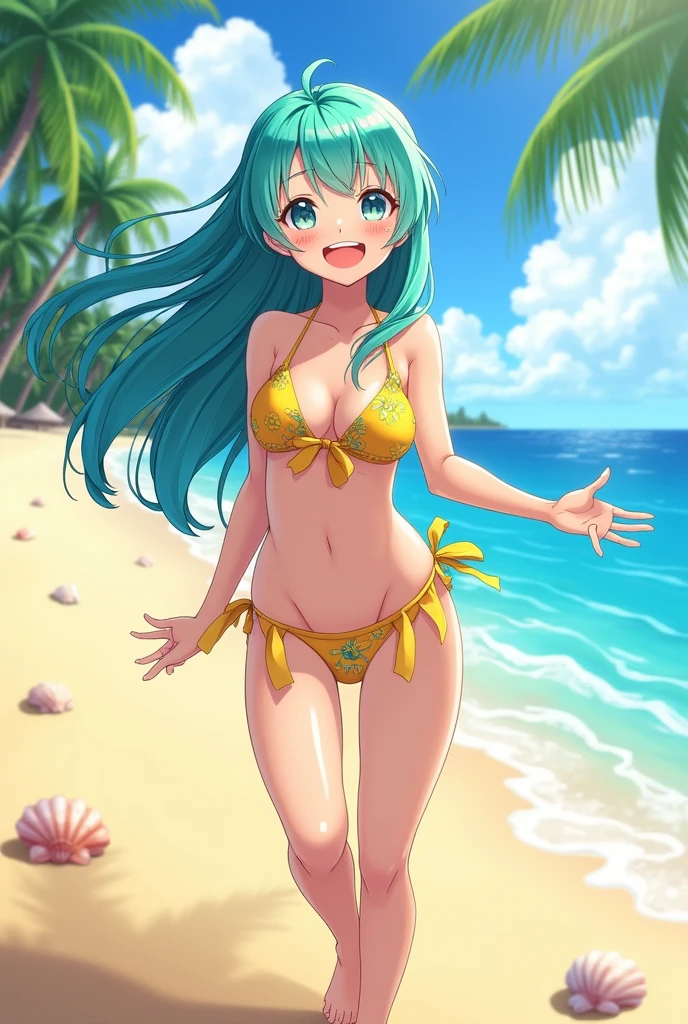 anime girl in bikini