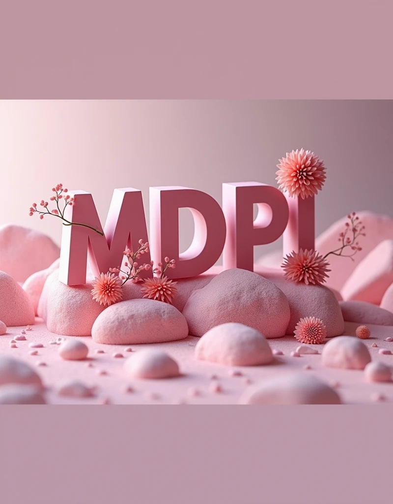 There are"MDPI Production"These two words,Powder blue and light pink as main colors,A Swiss feel