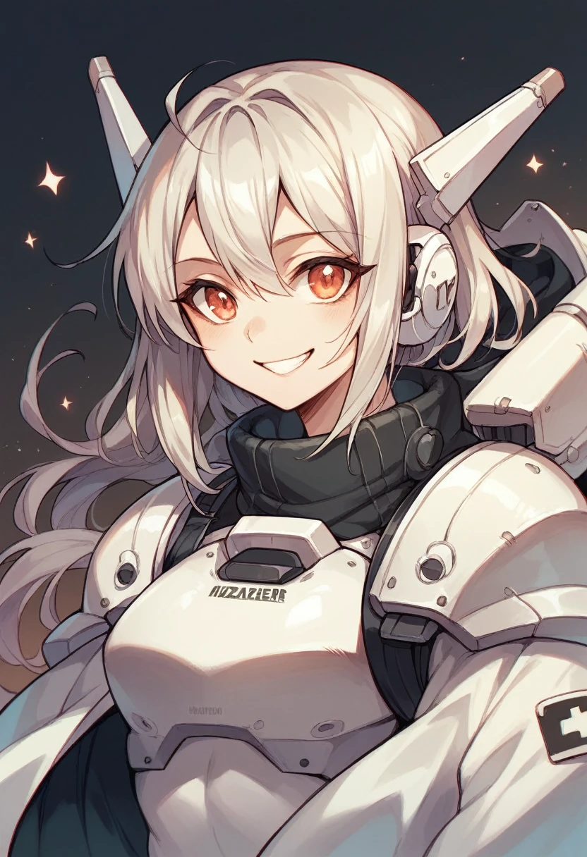 KanzashiGear, alone, smile,